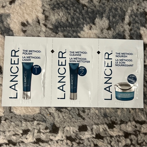 New Lancer The Method Sample Packs POLISH CLEANSE NOURISH SAMPLE PACK - Picture 1 of 4